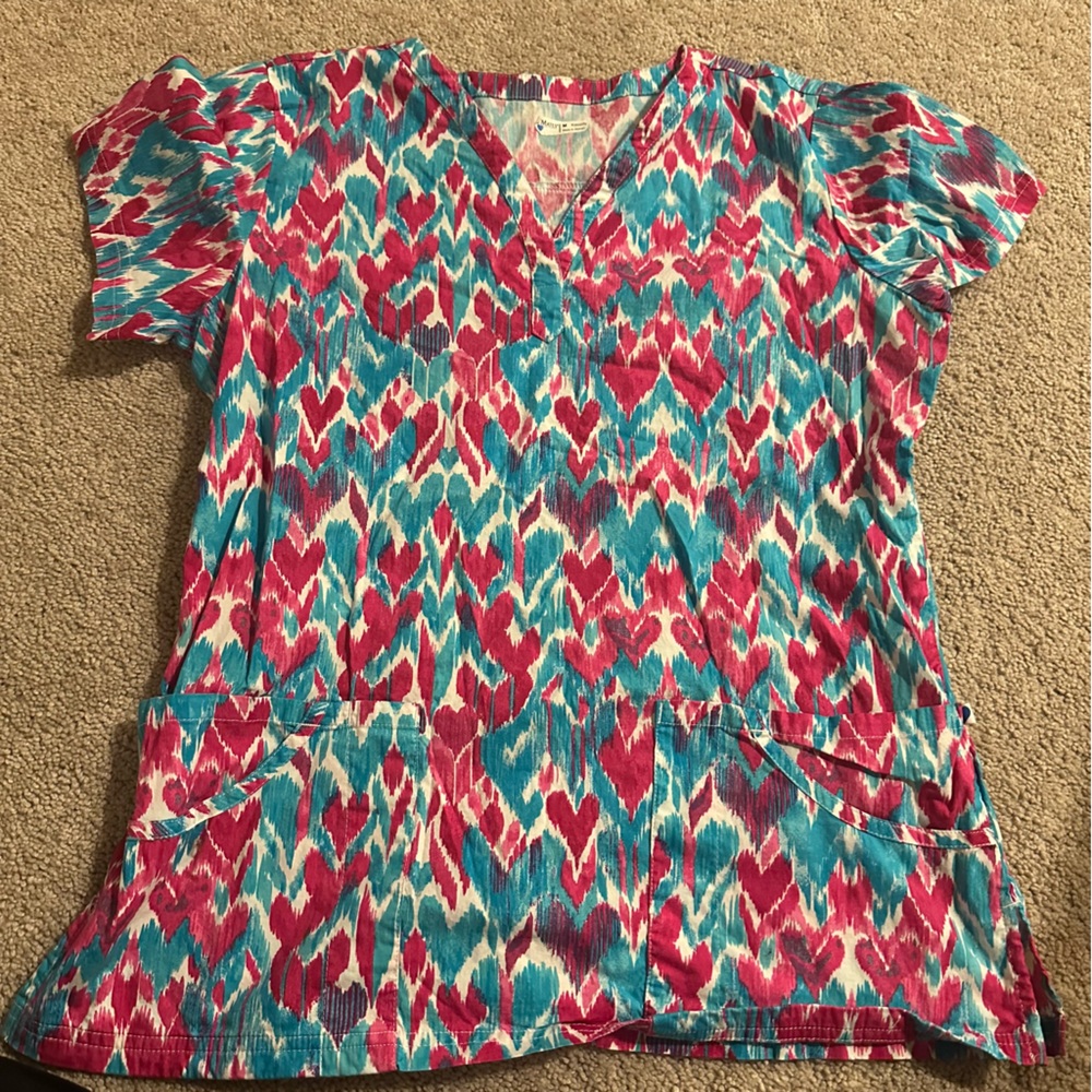 Nurse Mates Scrub Top